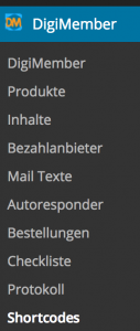 Shortcode Navigation