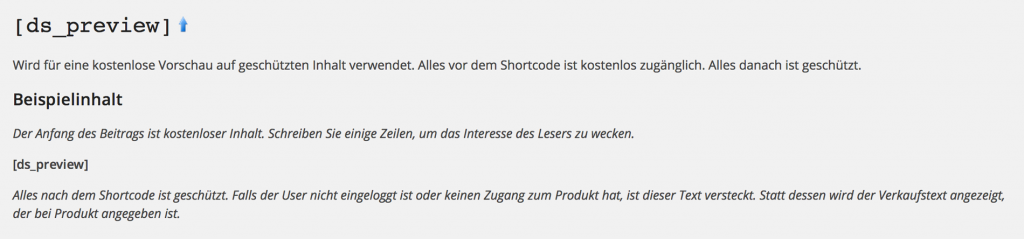 Shortcode Preview