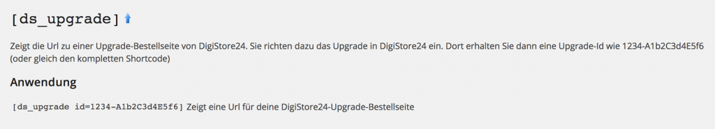 Shortcode Upgrade